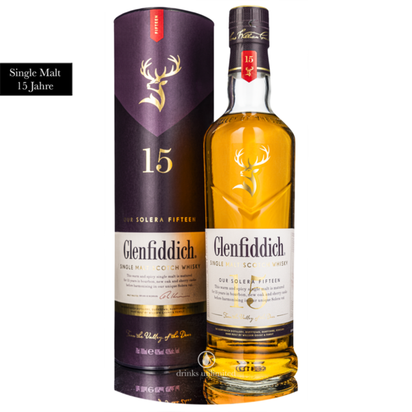Glenfiddich 15 Jahre Whisky