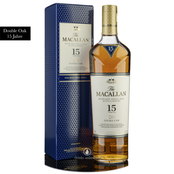 Macallan 15 Jahre Double Cask Whisky