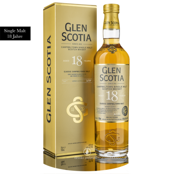 Glen Scotia 18 Jahre Whisky