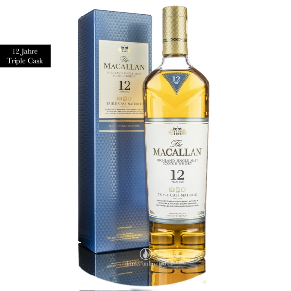 Macallan 12 Jahre Triple Cask Whisky