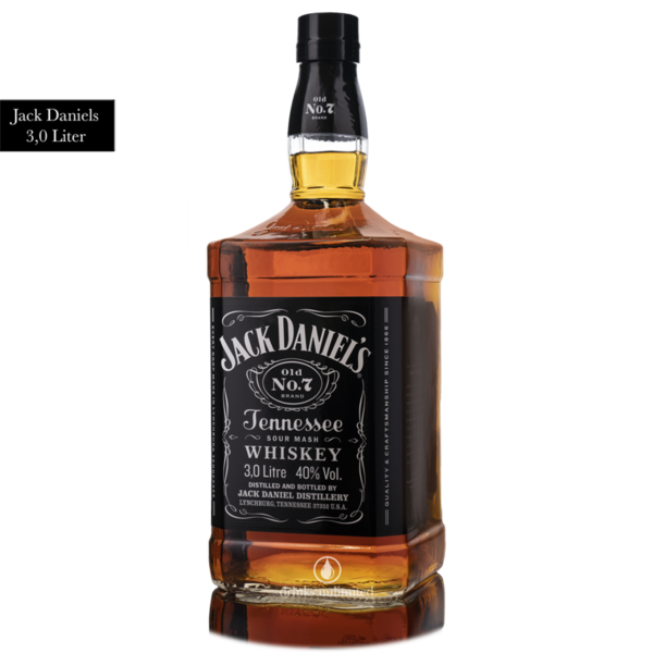 Jack Daniel's Whiskey 3,0 Liter Großflasche